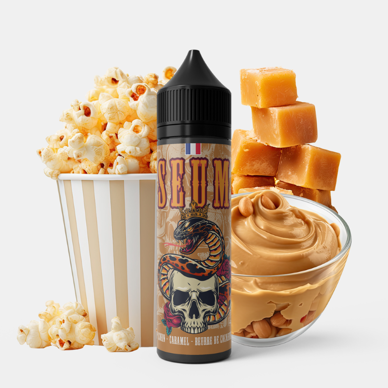 Pop Corn Caramel Beurre de Cacahuète 50 ml